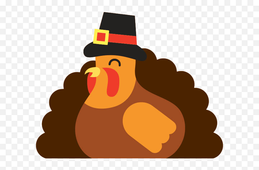 Cute Thanksgivin Turkey Clipart Free - Turkey Clipart Cute Emoji,Free Thanksgiving Emoji