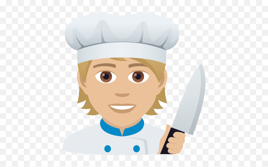 Cook Joypixels Gif - Happy Emoji,Chef Emoji Android