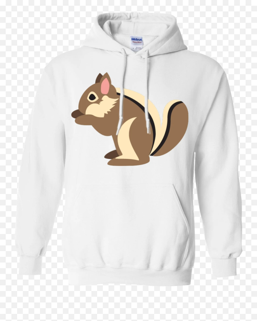 Squirrel Emoji Hoodie - White Thot Patrol Hoodie,Squirrel Emoji