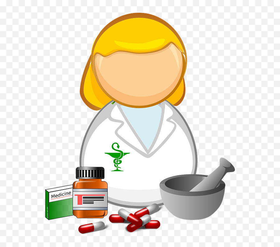 Chemist Comic Characters Disaster - Pharmacist Clipart Emoji,Super Bowl Emojis