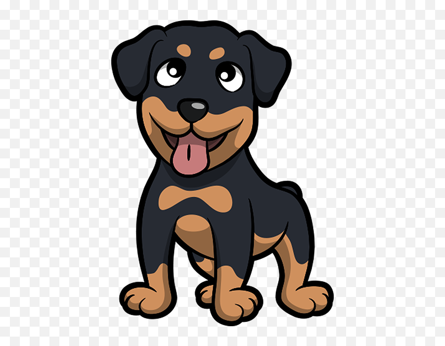 Rottweiler Emoji Stickers - Rottweiler Emoji,Dog Emoji Iphone