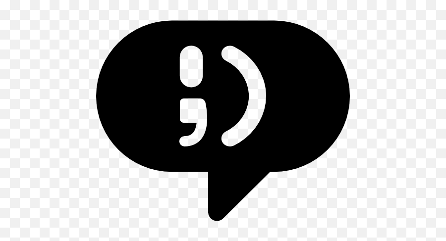 Speech Bubble With Emoticon - Sign Emoji,Speech Bubble Emoji