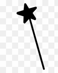 Stick Magic Stick Silhouette Clipart Free Pictures - Magical Realism Clip Art Emoji,Magic Wand Emoji