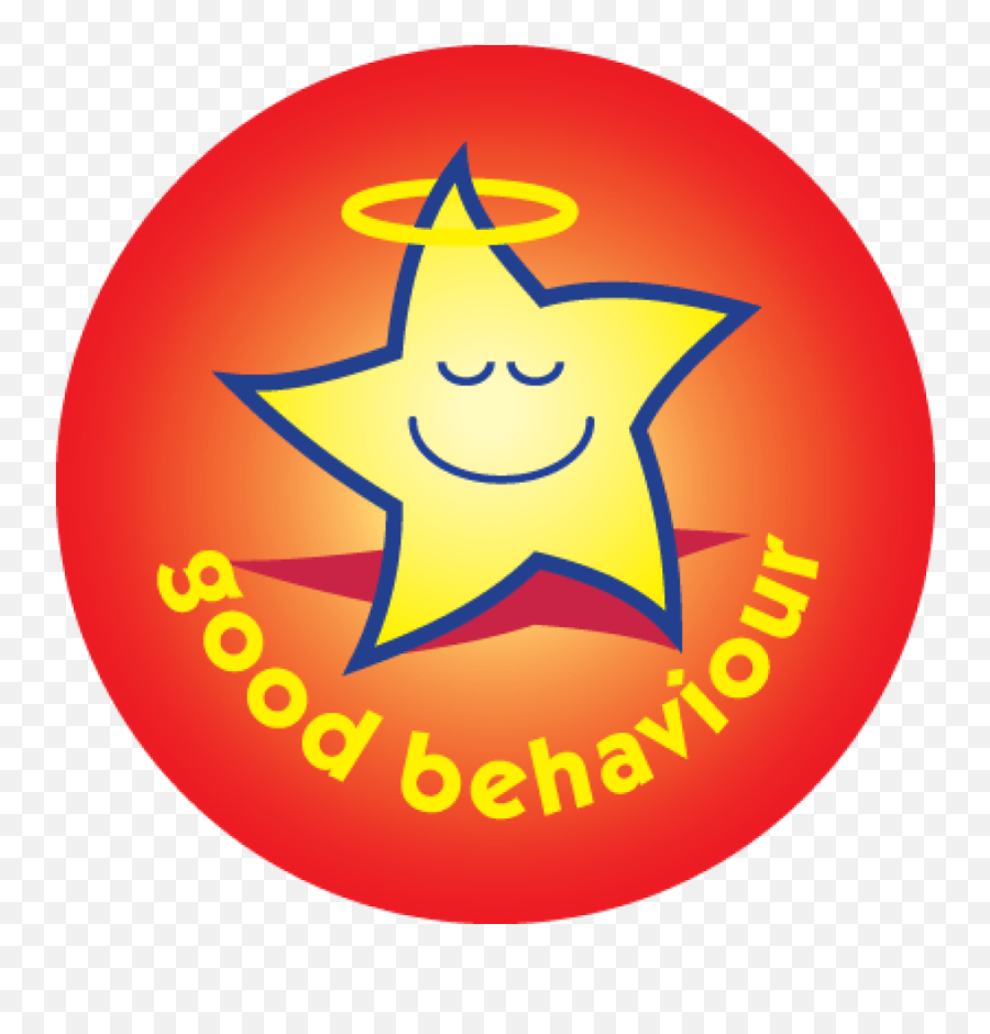 Pack Of 75 38mm Reward Stickers - Clip Art Good Behavior Emoji,Empty Star Emoji