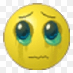 Emoticones Tristes - Msn Crying Emoji