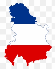 Flag Map Of Serbia And Montenegro - Emoji
