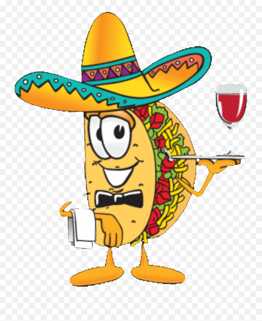 Tacos Clipart Cowboy Tacos Cowboy - 5 De Mayo Tacos Emoji,Cinco De Mayo Emoticons