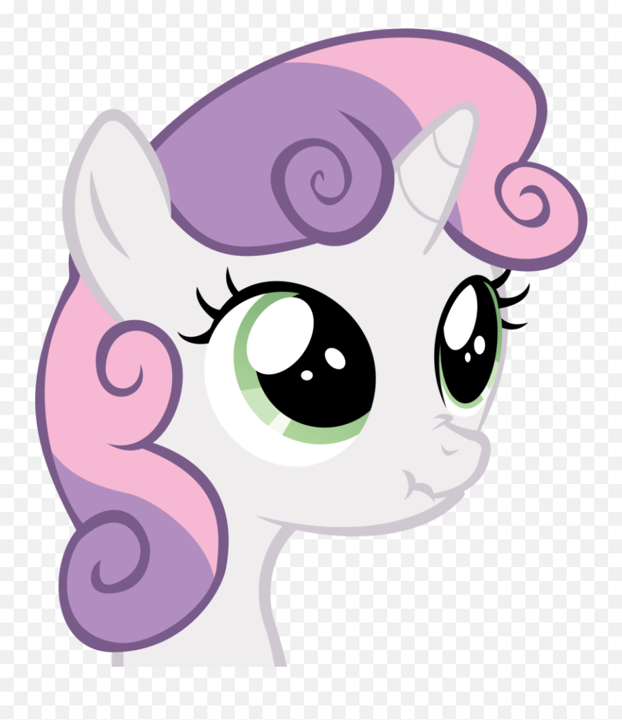 Your Favorite Scrunch Pony - Mlp Sweetie Belle Png Emoji,Scrunchy Face Emoji