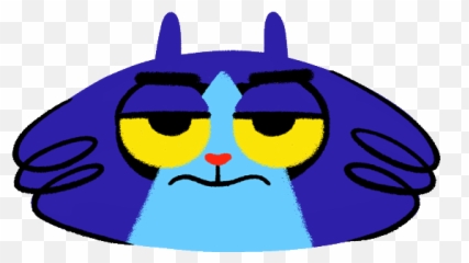 Face Cat - Gif Profile Pic Purple Emoji,Cat Emoticons