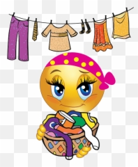 Pin - Cleaning Emoji,Laundry Emoji