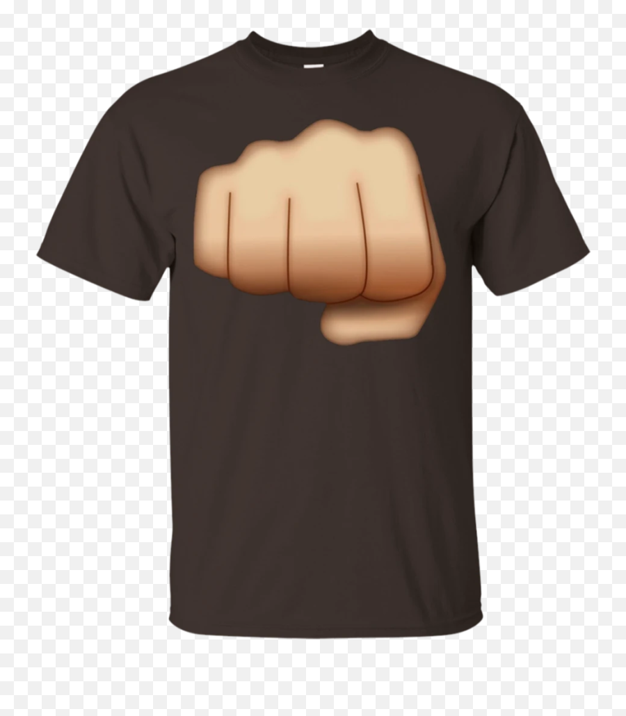Clenched Fist Pump Pound It Emoji T - Worm On A String Shirt,Facebook Fist Emoji