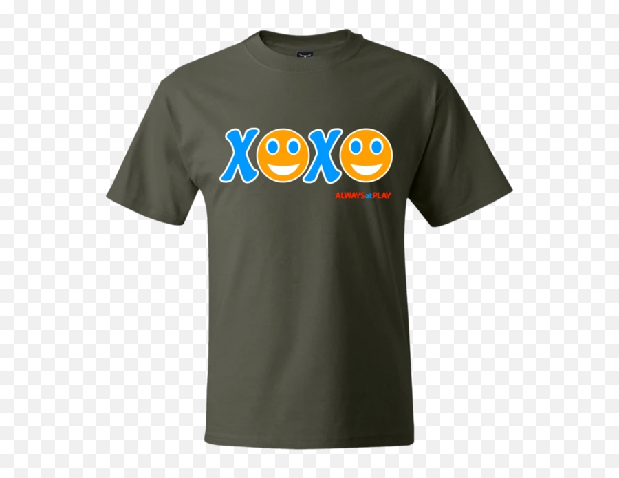 Mens T - Kaos Bangga Jadi Guru Emoji,Xoxo Emoticon