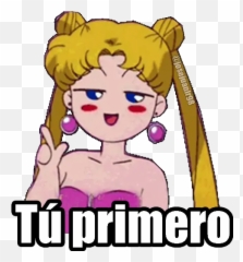 Sailor Moon Stickers For Whatsapp - Prince Demande And Usagi Emoji