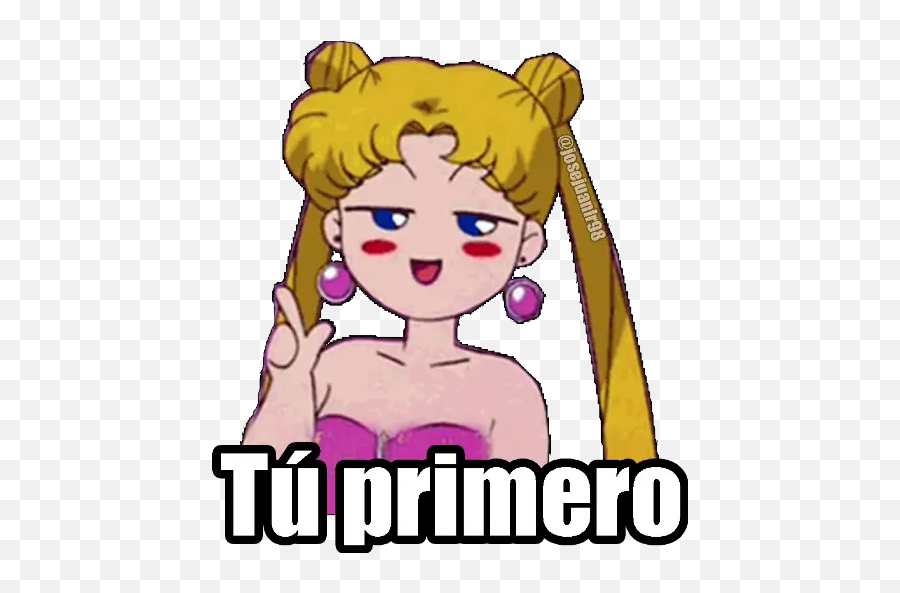Sailor Moon Stickers For Whatsapp - Sailor Moon Prince Demande And Usagi Emoji,Emoji Whatsapp Grandes Luna