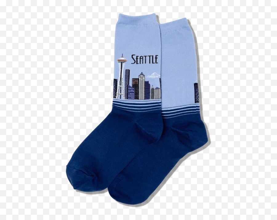 Womens Seattle Crew Socks - Sock Emoji,1001 Emoji