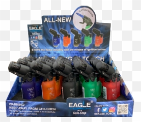 Angle Eagle Jet Flame Butane Torch Lighter 20 PC - Emoji