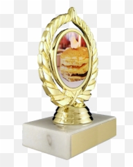 Pancake Trophy On Marble Base - Trophy Emoji,Pancake Emoji