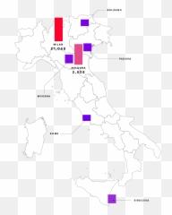 Innovation in Italy Talent Garden Report - Map Black Background Emoji