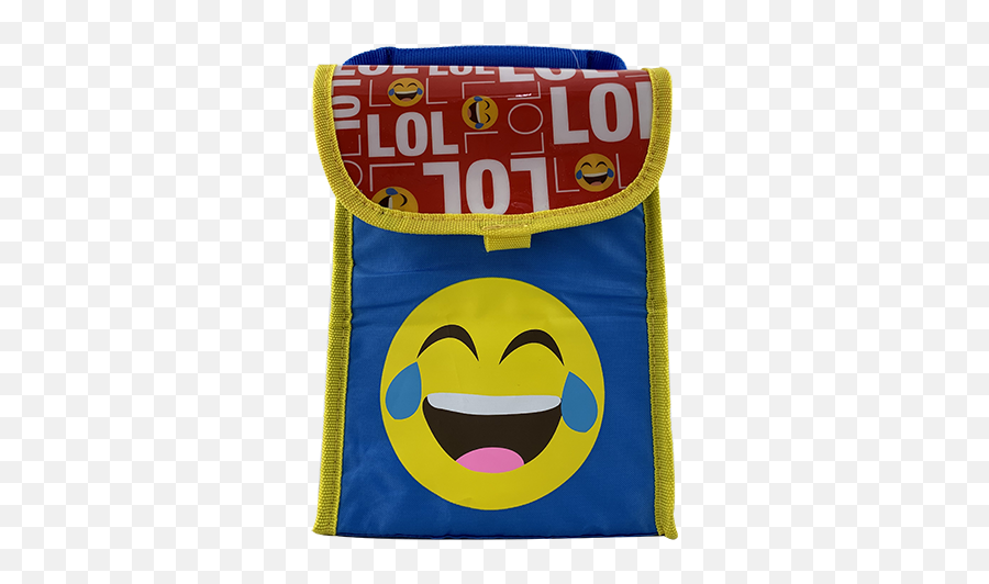 Lol Foldable Berg Bag With Pvc - Smiley Emoji,Lol Emoticon