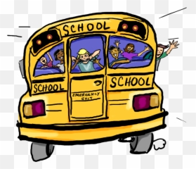Goodbye Clipart School Bus Goodbye School Bus Transparent - School Bus Leaving Clipart Emoji,School Bus Emoji