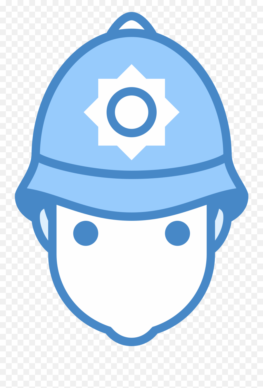British Police Officer Icon Clipart - Full Size Clipart Clip Art Emoji,Police Badge Emoji