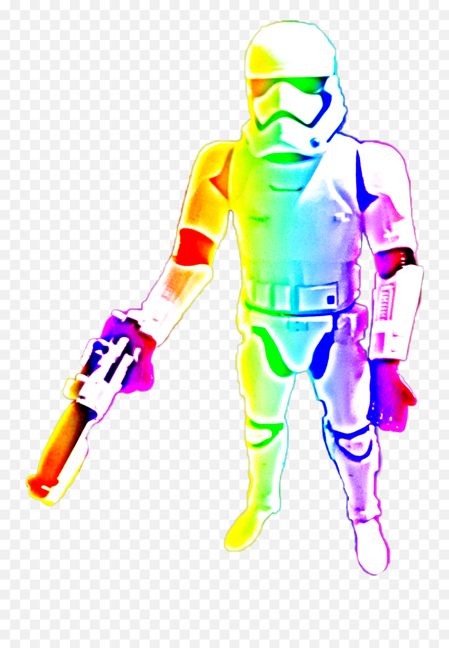 Starwars Rainbow Rainbowstarwars Stormtrooper Rainbowst - Illustration Emoji,Stormtrooper Emoji