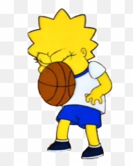 How I Play Basketball Simpson The Simpsons Character - Simpson Gif Png Emoji,Twd Emoji
