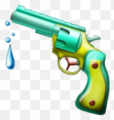 Handgun Transparent Water Picture - Water Gun Gif Transparent Emoji,Squirt Gun Emoji