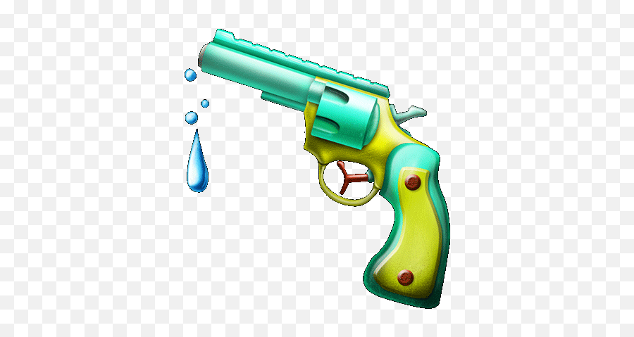 Handgun Transparent Water Picture - Water Gun Gif Transparent Emoji,Squirt Gun Emoji