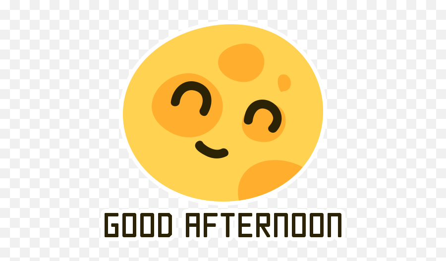 Of Free - Circle Emoji,Good Afternoon Emoji