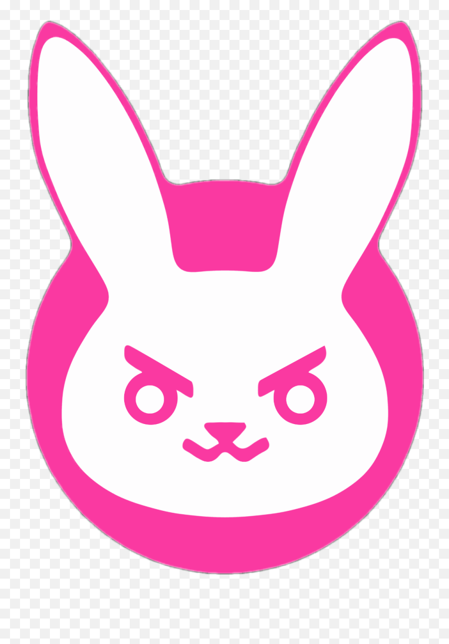 Dva Overwatch Logo - Sticker By Hentaiqueen Dva Bunny Emoji,Overwatch Logo Emoji