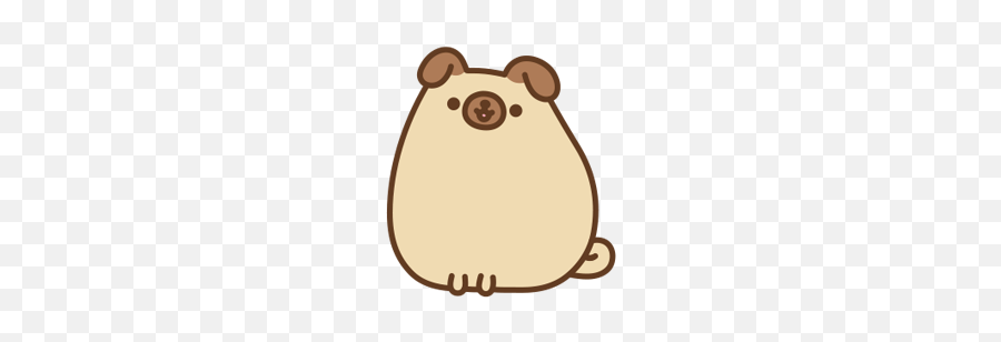 Afbeeldingsresultaat Voor Pugsheen - Kawaii Pusheen Dog Emoji,Grumpy Cat Emoji