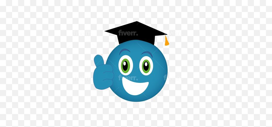 Design Unique Emojis Caricatures And Cartoons - Square Academic Cap,Congratulations Emoji