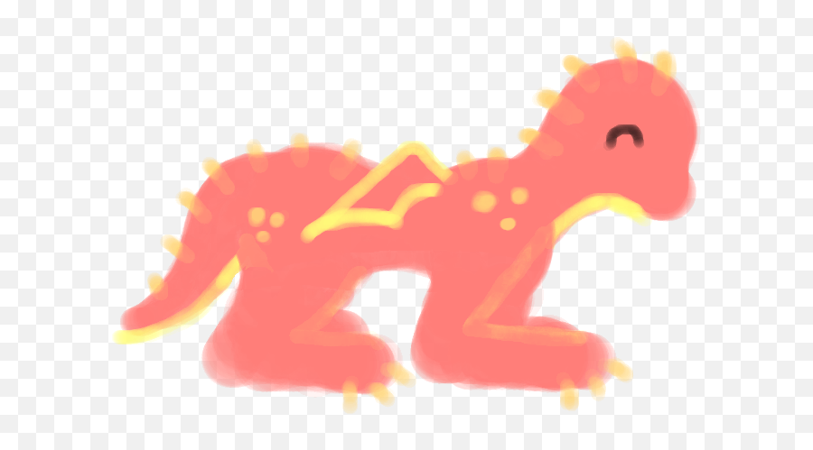 Lil Dragon Pet 1 - Animal Figure Emoji,Lay Down Emoji