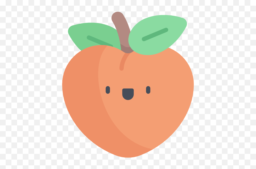 Peach Free Vector Icons Designed - Fresh Emoji,Peach Emoji Vector