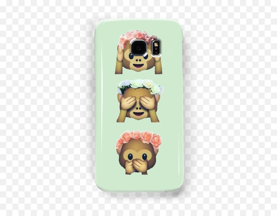 Download Flower Rainbow Crown Png Emoji - Emoji Monkey Cases For Ipod Touch Only,Monkey Emoji Transparent