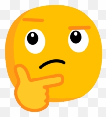 Thinking Emoji - Png Clipart Png Thinking Emoji,Thinking Emoji
