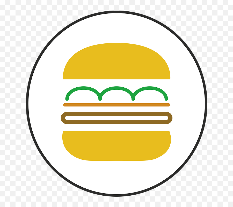 Free Burger Hamburger Vectors - Hamburger Emoji,Cake Emoticon