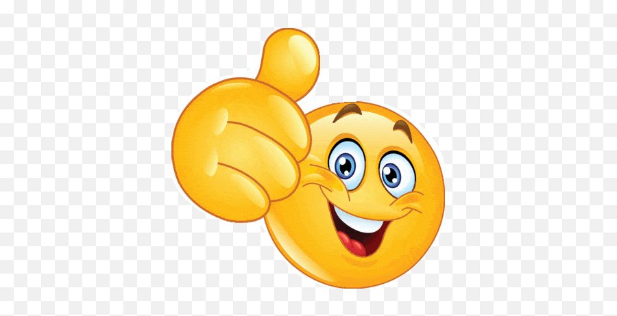 Best Emoji Gifs - Smiley Face Thumbs Up Png,Best Emojis