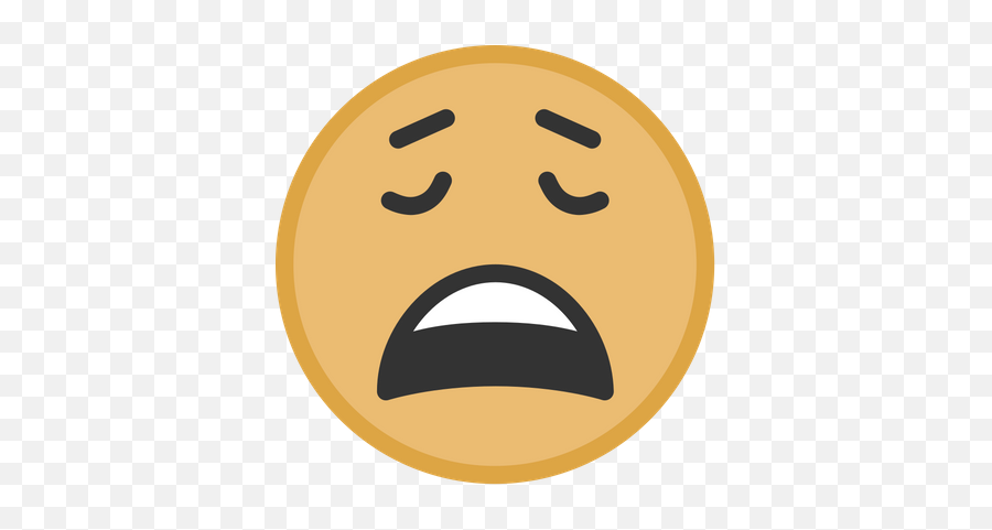 Weary Face Graphic - Union For Religious Affairs Emoji,Weary Emoji