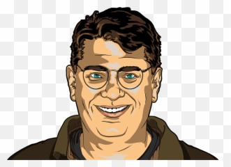 Free Friendly Happy Vectors - Guy Smiling With Glasses Emoji,Backpack Emoji