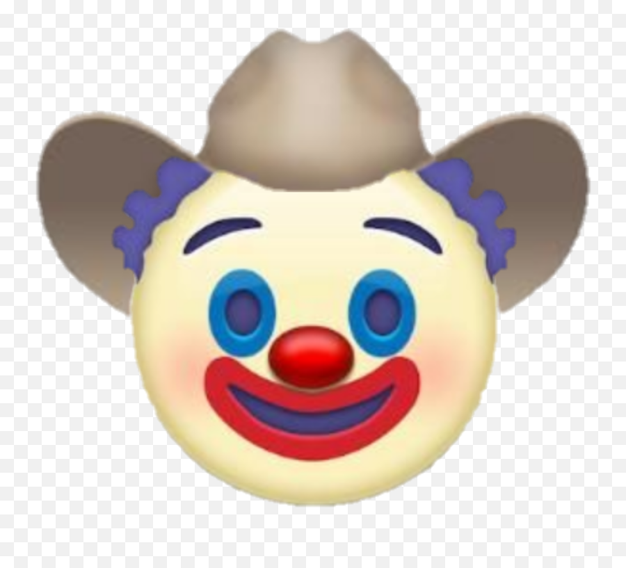 Emoji Yeehaw Yeehonk Clown Cowboy - Clown Cowboy Emoji,Sad Clown Emoji