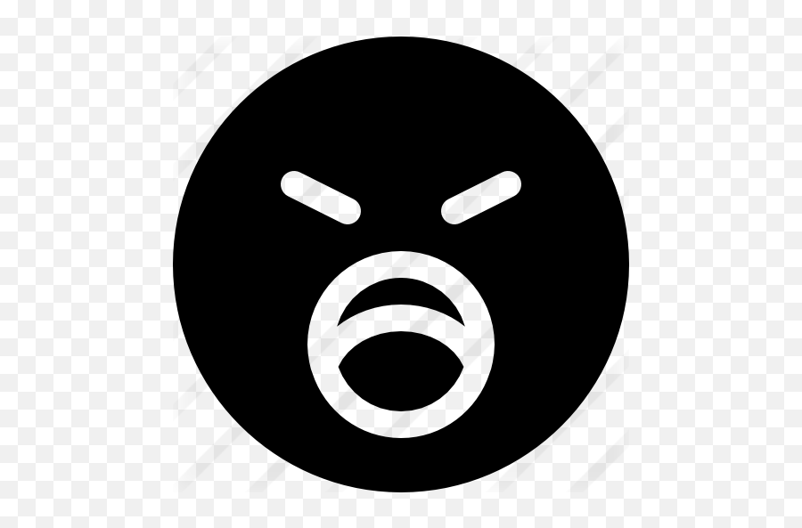The Best Free Shouting Icon Images - Circle Emoji,Shouting Emoji