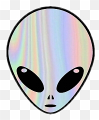 Tumblr Alien Transparent Png Clipart - Emoji