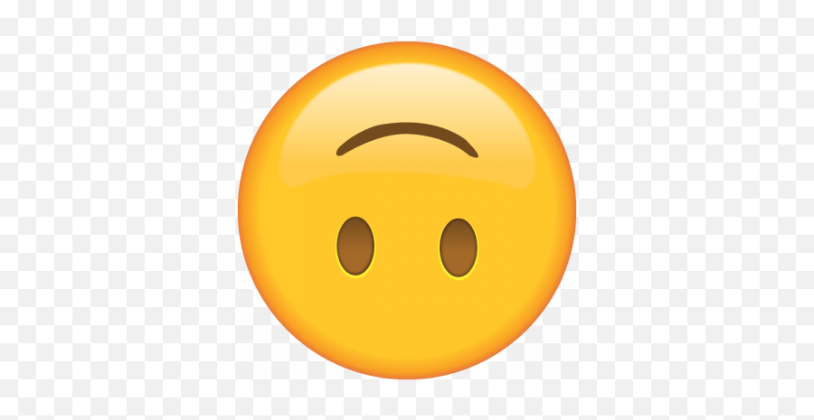 Kiki - Upside Down Emoji,Kiki Emoticon
