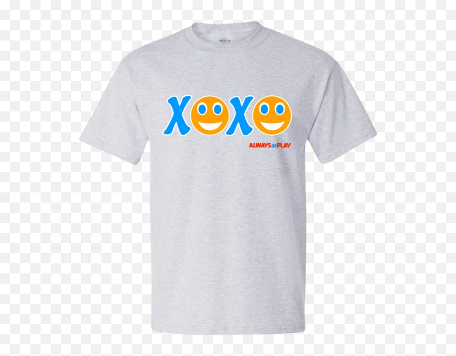 Mens T - Crescent Emoji,Xoxo Emoticon