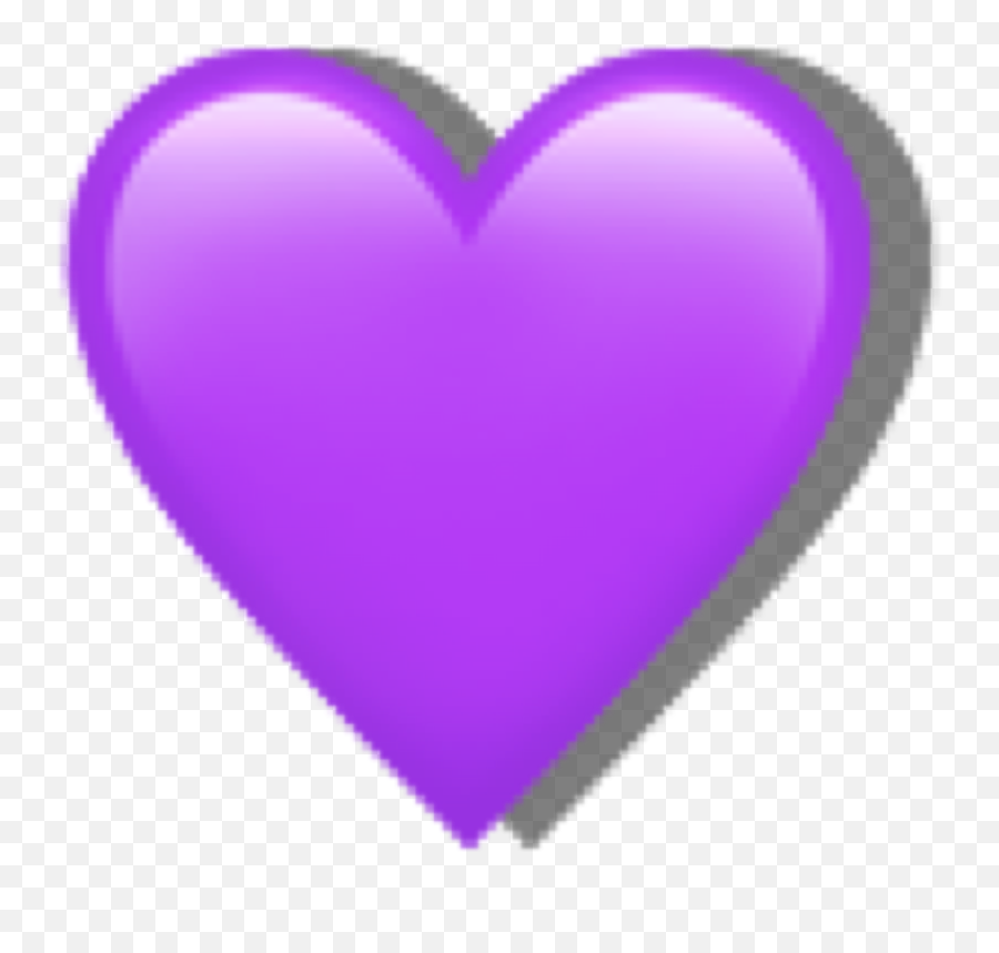 Purple Aesthetic Heart Emoji Lovely,Shadow Emoji