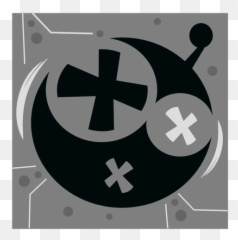 Funny face art - Transparent PNG u0026 SVG vector file Cross Emoji