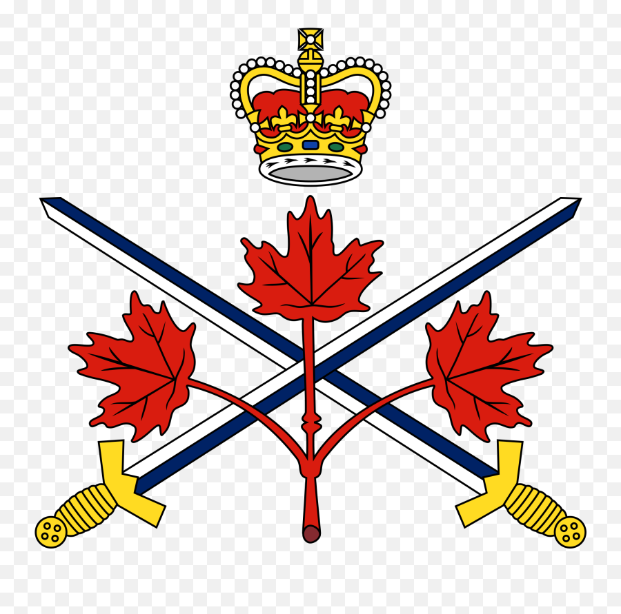 Open - Canadian Army Logo Vector Emoji,Canadian Emoji