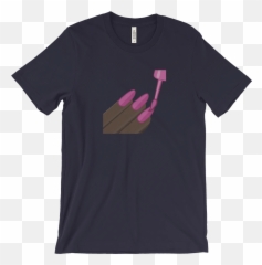 Dark Nail Polish Emoji - Jingle Cruise T Shitt